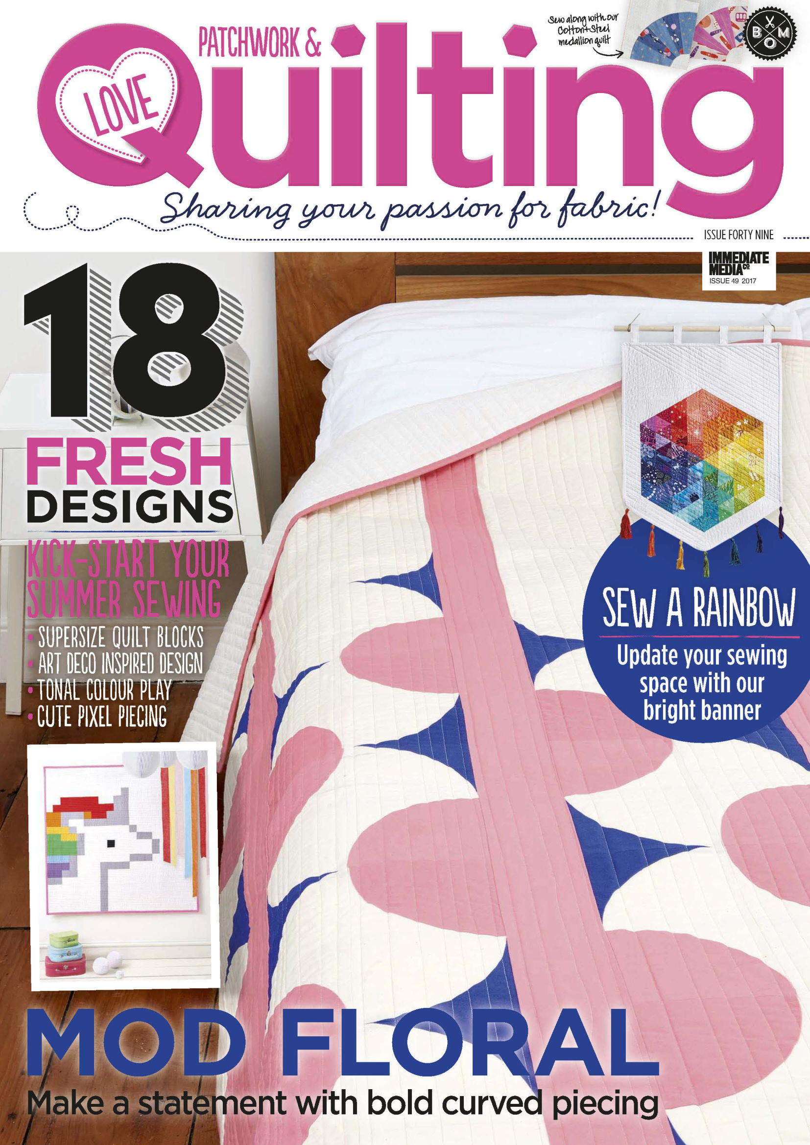Love Patchwork Quilting Issue 49 2017